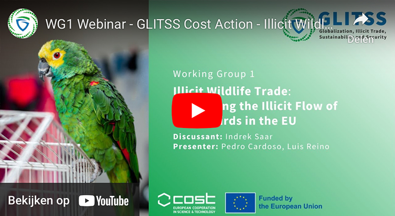 WG1 Webinar – GLITSS Cost Action – Illicit Wildlife Trade